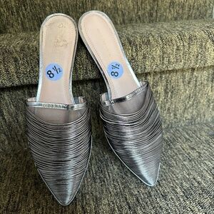 Avec Les Filles Metallic Mules – Size 8.5M